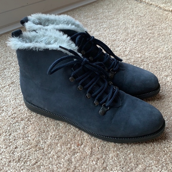 Bass winter lined suede booties - Picture 1 of 5